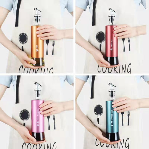 Sticlă de Sticlă pentru Ulei și Condimente – Anti-Scurgere, Elegantă și Practică ✨ Sticlă de Sticlă pentru Ulei și Condimente – Anti-Scurgere, Elegantă și Practică ✨