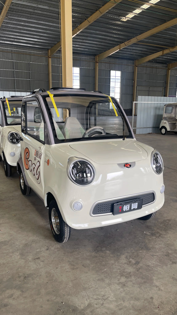 Libertate de Mișcare, Indiferent de Vreme! 🌦️ Mașina Electrică de Oraș cu Autonomie 80 km.