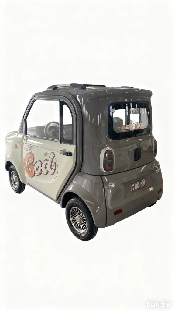 Libertate de Mișcare, Indiferent de Vreme! 🌦️ Mașina Electrică de Oraș cu Autonomie 80 km.