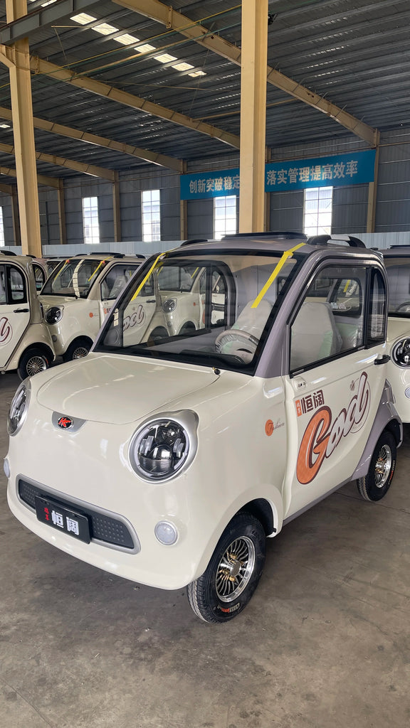 Libertate de Mișcare, Indiferent de Vreme! 🌦️ Mașina Electrică de Oraș cu Autonomie 80 km.