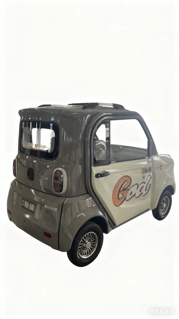Libertate de Mișcare, Indiferent de Vreme! 🌦️ Mașina Electrică de Oraș cu Autonomie 80 km.