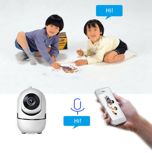 Cameră WiFi IP CCTV Wireless HD 1080P – Securitate Acasă cu Viziune Nocturnă și Comunicare Bidirecțională