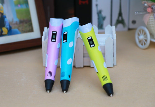 Stilou 3D cu Imprimare Graffiti – Creative Painting Pen pentru Copii și Puzzle 3D ✨
