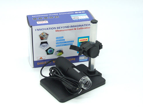 Microscop USB cu Cameră DSP – Control Rapid, LED Reglabil și Zoom Digital 1000X