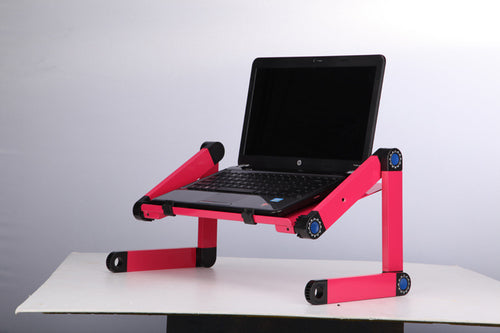 Laptop Table Stand Reglabil – Suport Ergonomic pentru Notebook, Ultrabook, Netbook sau Tablet cu Mouse Pad ️