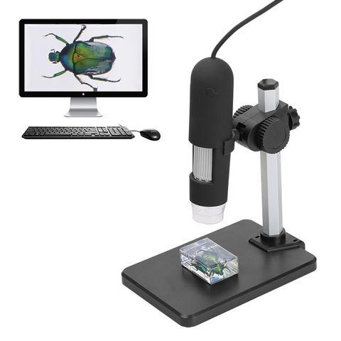 Microscop USB cu Cameră DSP – Control Rapid, LED Reglabil și Zoom Digital 1000X