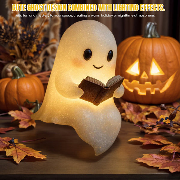 Lampă de Noapte LED Fantomă pentru Copii – Cadou Drăguț și Decor Halloween
