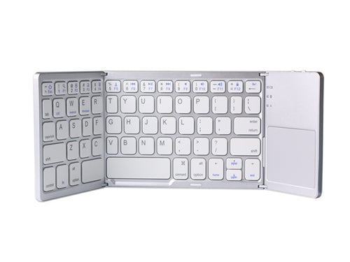 Tastatură Bluetooth Tactilă Pliabilă 3D Ultra-Subțire – Gadget Revoluționar pentru iPhone, Android și PC ⌨️