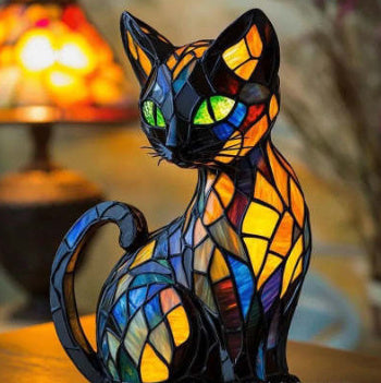 Lampă de Veghe LED din Rășină - Decorul Perfect pentru Orice Cameră.