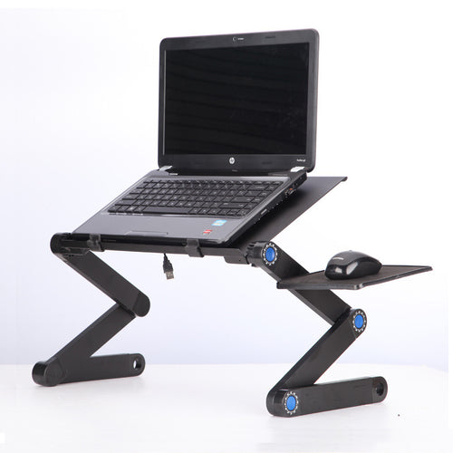 Laptop Table Stand Reglabil – Suport Ergonomic pentru Notebook, Ultrabook, Netbook sau Tablet cu Mouse Pad ️