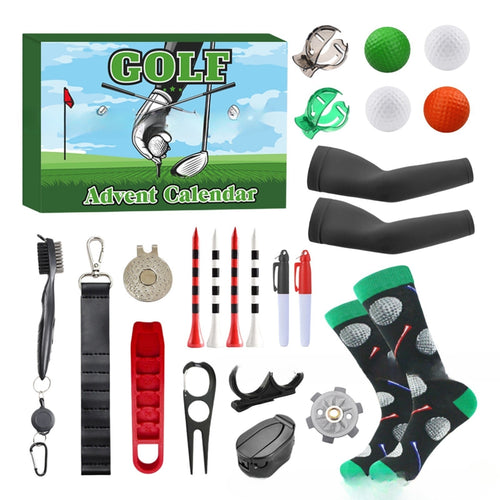 Cadoul Perfect pentru Pasionatul de Golf - Calendar Advent cu Accesorii Esențiale.