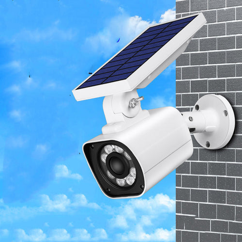 Cameră de Supraveghere cu Încărcare Solară – LED, Detectare Mișcare și IP67 ☀️
