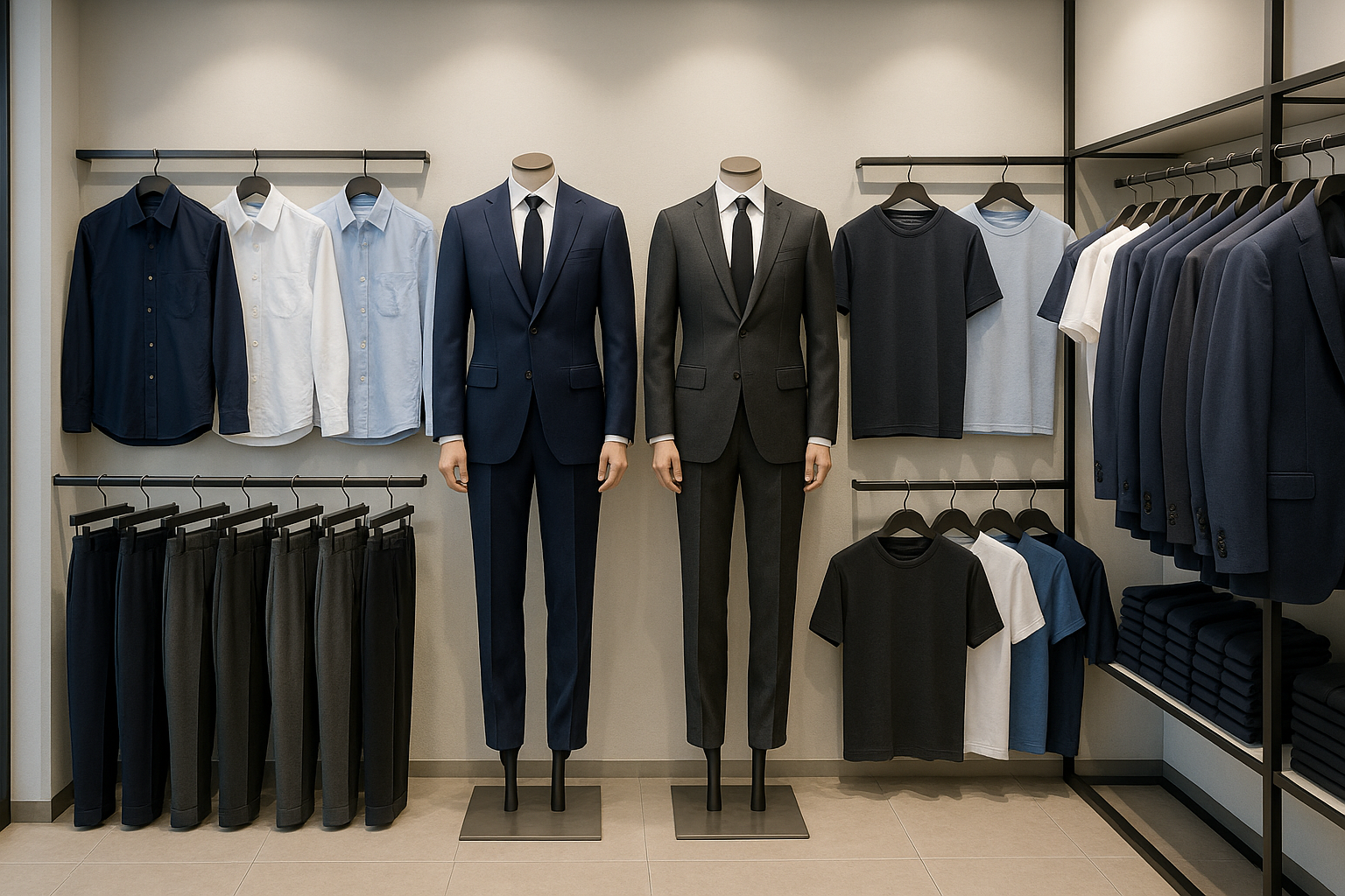 ÎMBRĂCĂMINTE PENTRU BĂRBAȚI

Cămăși, tricouri, pantaloni și costume